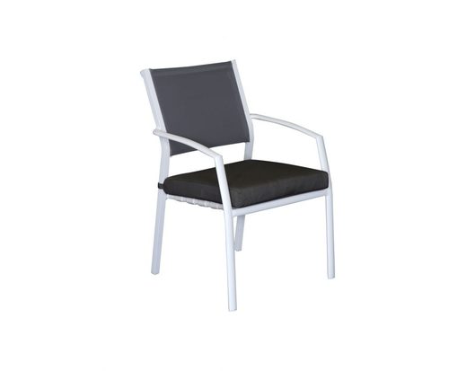 Sierra Aluminium Outdoor Dining Cushion Chair