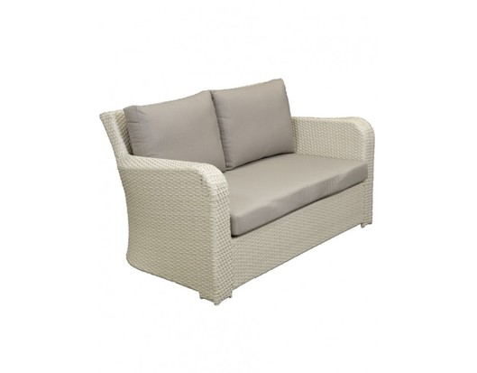 Barbados Two Seat Wicker Outdoor Lounge