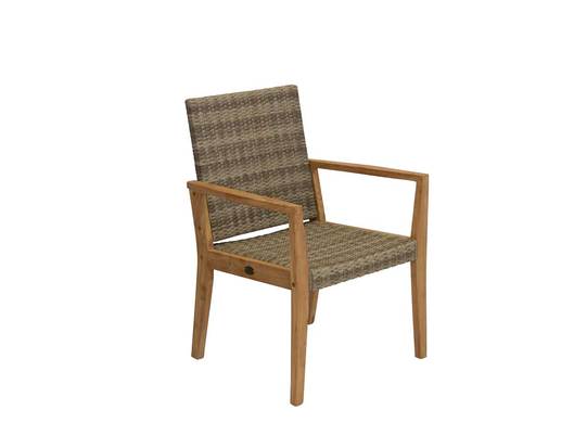 Calbri Mocha Wicker Chair