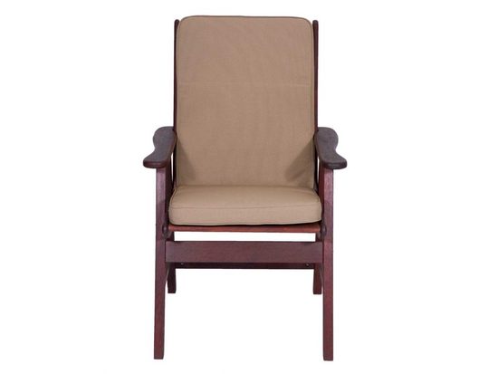 Hazelnut Low Back Chair Cushion
