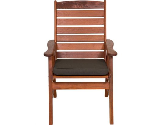 Liquorice Seat Pad Chair Cushion