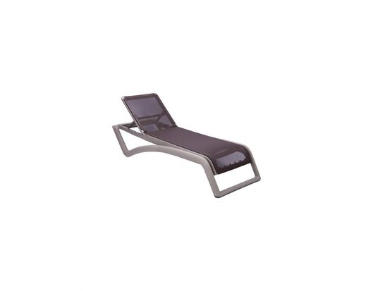 Sky Sunlounger Sand Chocolate