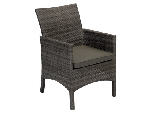 Iowa Full Side Wicker Outdoor Dining Chair