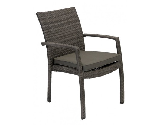 Iowa Wicker Outdoor Dining Arm Chair