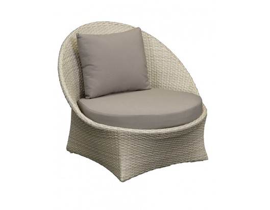 Lily Wicker Outdoor Garden Chair